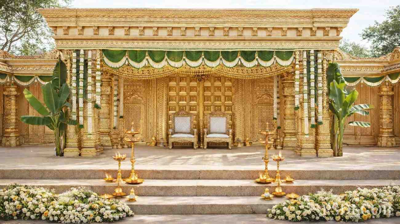 Pure South Indian Wedding Energy: Traditional Decor That Still Looks Modern - Play With Lighting Like a Luxury Event
