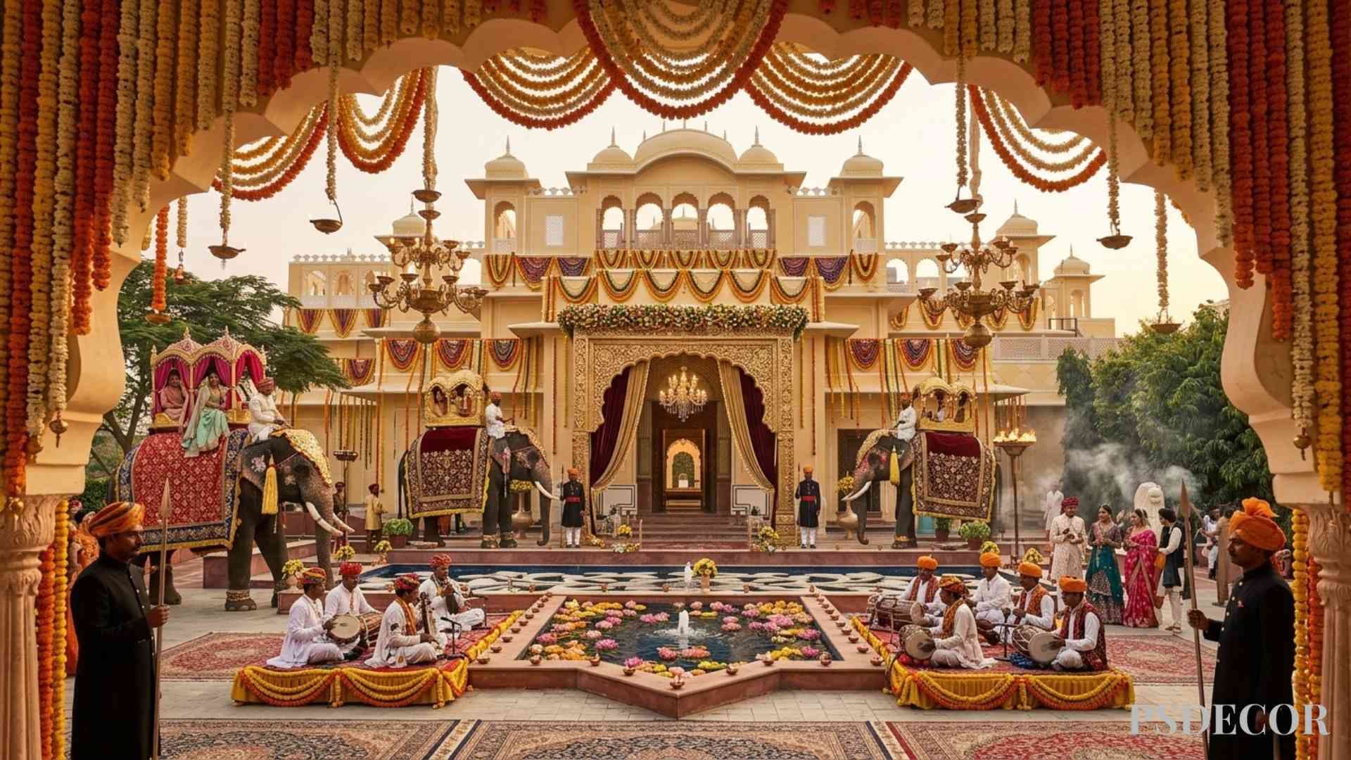 PS Decor's Expert Guide for NRIs Booking Wedding Venues in India - A Real Wedding Transformation Story