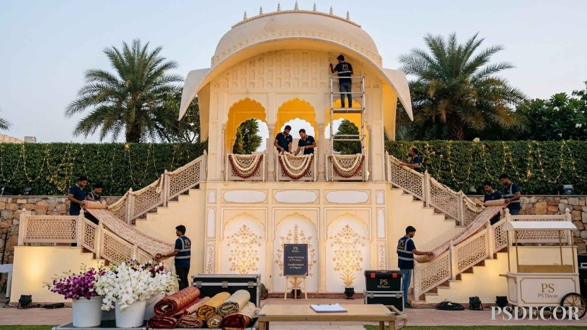 How PS Decor Transforms NRI Dream Weddings into Reality - Enter PS Decor: More Than Just Decorators