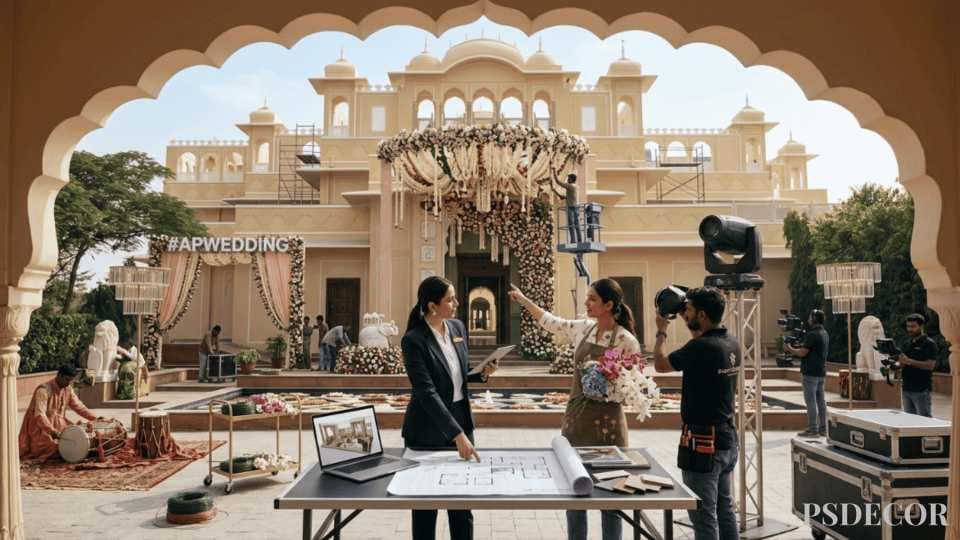 Planning an Indian Wedding from the USA? PS Decor Shares the Smartest Approach - Why Having the Right Team in India Changes Everything